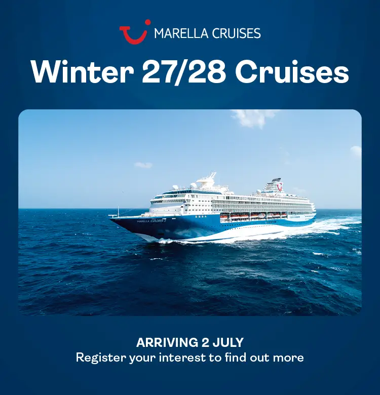 Marella Cruises’ Winter 2027/28 sails in soon!